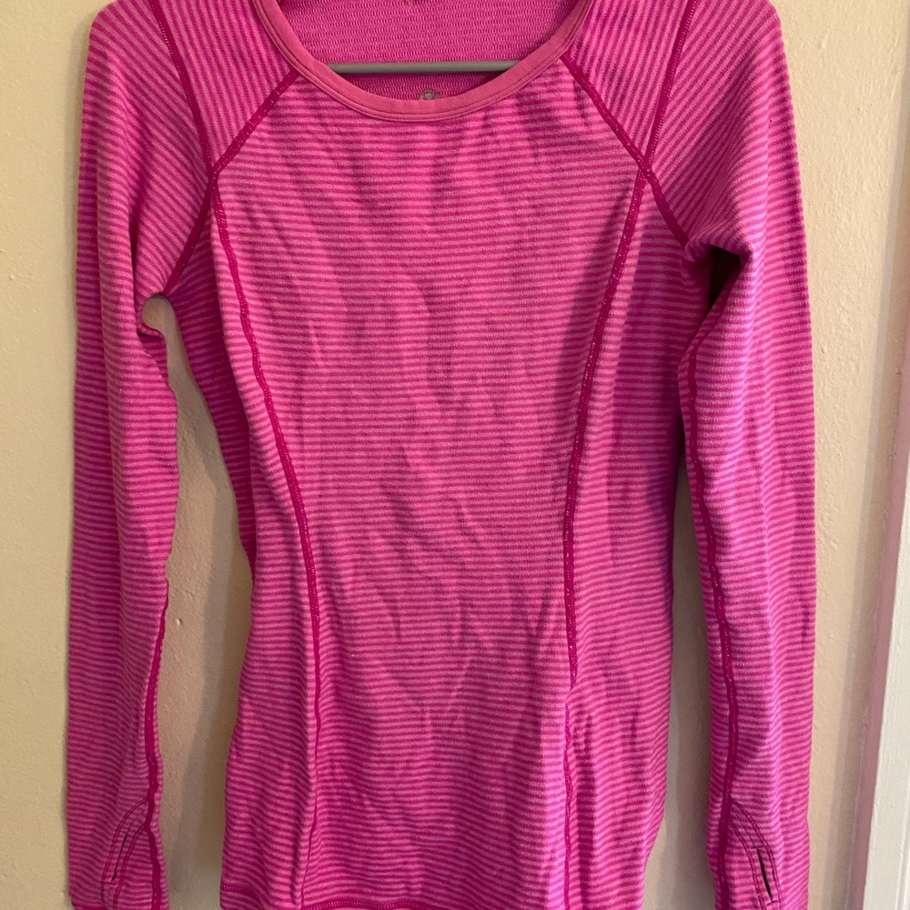 Lululemon Pink Long sleeve